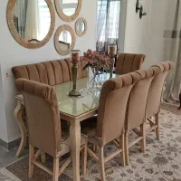 میز غذاخوری هشت نفره