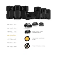 Rcf 715A|صوتی و تصویری|شیراز, سینما سعدی|دیوار