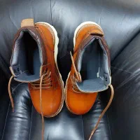 نیم بوت مردانه چرم طبیعی سایز ۴۱/۵|کیف، کفش، کمربند|رشت, پیرسرا|دیوار