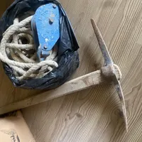 کلنگ با ۲۰ متر طناب زخیم و قرقره