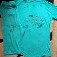 تیشرت و شلوارک دخترانه زنانه نو