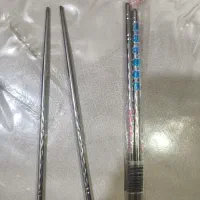 چاپستیک پیچکی استیل (قاشق چینی) شیک ۲۳ سانتی متری