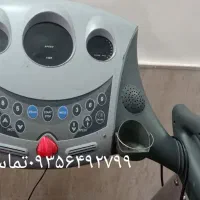 تردمیل۲موتوره شیب اتومات برقی تحمل وزن۱۱۰ قدمگاه