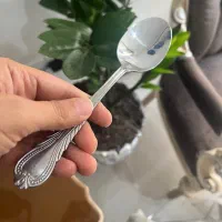 قاشق استیل ژاپنی ۴۳ دست شش تایی ضخیم