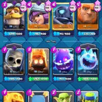 اکانت کلش رویال لول 52