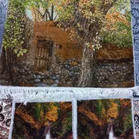 تابلو فرش|تابلو فرش|زرندیه, |دیوار