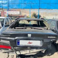 پارس مدل ۸۱ تصادفی|خودرو سواری و وانت|شیراز, شهرک امیر کبیر|دیوار