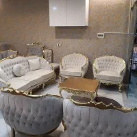 مبل استیل کلاسیک زمرد سلطنتی|مبلمان خانگی و میز عسلی|مشهد, گرجی علیا|دیوار