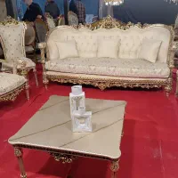 مبلمان تمام چوب راش به قیمت تولید ۹ نفره با میز