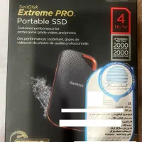 ssd 4 sandisk proE81هارد سندیسک اکسترنال باگارانتی
