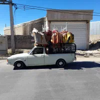 حمل بار با وانت کفی مبلی مجهز ب پتو و چادر|خدمات حمل و نقل|نورآباد, |دیوار