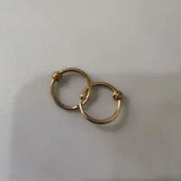 طلای نو ویترینی وبدون استفاده