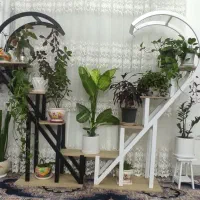 استند فلزی و چوبی ایستاده|کتابخانه، شلف، قفسه‌های دیواری|شاهرود, |دیوار