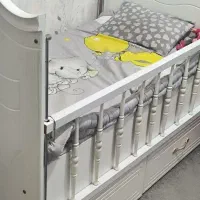 تخت نوازاد همراه باتشک نوع داخل کاور مارک رویال