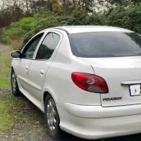 پژو ۲۰۶ اس دی موتور بزرگ وی ۸ شاسی سالم|خودرو سواری و وانت|رشت, فلسطین|دیوار