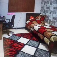 تختخواب فلزی درحدنو وفرش ۶متری فانتزی درحدنو