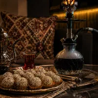 خرما و کنجد سنتی انرژی زا و مقوی