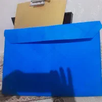 کیف ارشیو  پوشه مقوا سیاه کلر بوک فلزی تخته شاستی