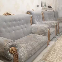 مبل 9 نفره نشیمن و دسته ها فوم سرد