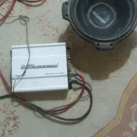 آمپ ماشین و بلندگو