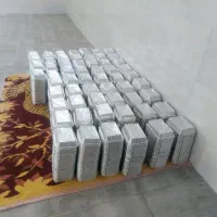 ظرف  یکبار مصرف تک پرس آلومینیومی با درب