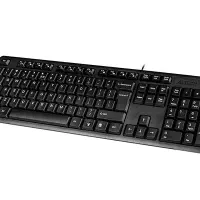 کیبورد سیمی ایفورتک kk-3|قطعات و لوازم جانبی رایانه|ورامین, ورامین|دیوار