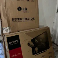 کارتن تلویزیون سونی، یخچال،ظرفشویی ولباسشویی ال جی