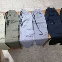 شلوار اسلش کتان پسرانه