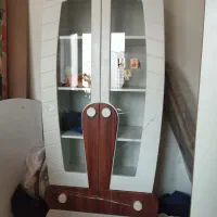 تخت 2عدد کمد ومیز تحریر جنس چوب