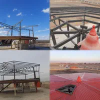 جوشکاری سیار ، شیروانی ، نصب گلخانه