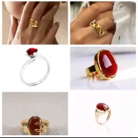 انگشتر عقیق از ۱/۵ گرم طلا|جواهرات|اراک, |دیوار