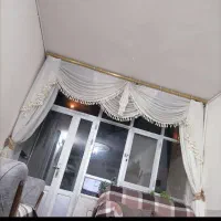 پرده حریر تمیز