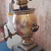 بدلیجات قدیمی سماور زغالی سکه قدیمی