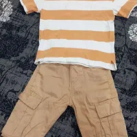 تیشرت و شلوارک و کلاه بچگانه