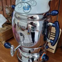 سماور گازی نو به همراه قوری