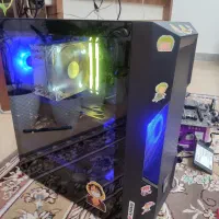 کیس گیمینگ i7 نسل 6 رم 16 گیگ گرافیک 8 گیگ