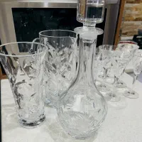 کریستال لاروس وتعدادی ظروف وگلدان|ظروف سرو و پذیرایی|تهران, فدک|دیوار