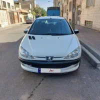 پژو 206 تیپ 5 مدل 1395 بدون رنگ ، کم کار واقعی