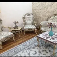 مبل ۷نفره سفارشی بامیزوعسلی درحدنو