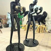 فروش مجسمه آباژور مانکن مدرن فایبرگلاس لوکس