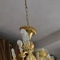 لوستر برنزی ۶شاخه ۳عدد