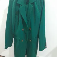 مانتوشلوارسبز درحدنو