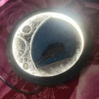 اینه ماه چراغ دار|ریسه و چراغ تزئینی|بیرجند, |دیوار