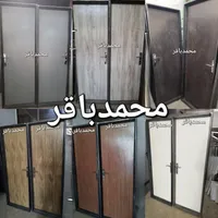 تمام ضدآب درب چوبی۲طرف ضدآب دوروکیوم روکشpvc
