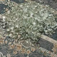 کریستال لوستر پرده کریستالی اباژور|لوستر و چراغ آویز|مشهد, هنرور|دیوار