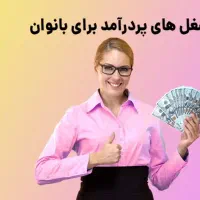کار پر درآمد در خانه برای خانمها