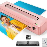 دستگاه پرس و لمینت A4 همراه ۳۰ طلق (تعداد محدود)