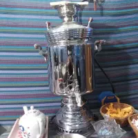 سماور بزرگ بهمراه قوری