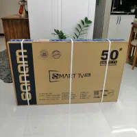 ال ای دی 50 اینچ صنام فوق هوشمند اسمارت 4k آکبند