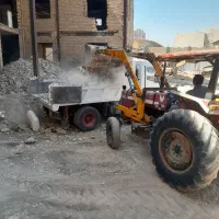 حمل نخاله وپخش مصالح ساختمانی شبانه روزی